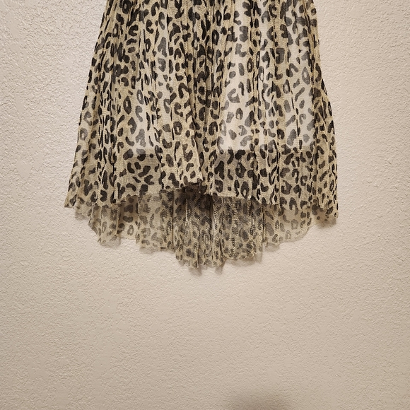 Little Lass Girl's Leopard Print Dress, Size: 5 - Picture 4 of 7